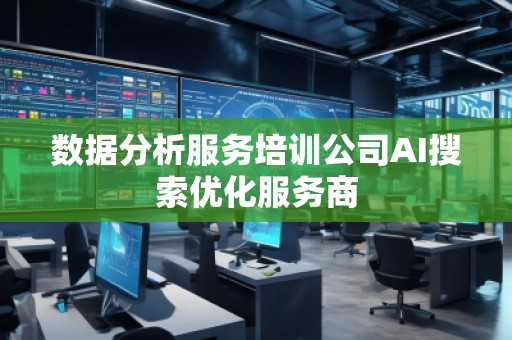 數(shù)據(jù)分析服務(wù)培訓(xùn)公司AI搜索優(yōu)化服務(wù)商