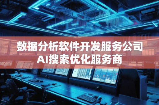 數(shù)據(jù)分析軟件開發(fā)服務(wù)公司AI搜索優(yōu)化服務(wù)商