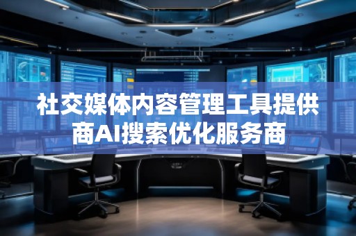 社交媒體內(nèi)容管理工具提供商AI搜索優(yōu)化服務(wù)商