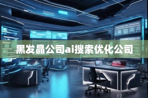 黑發(fā)晶公司ai搜索優(yōu)化公司