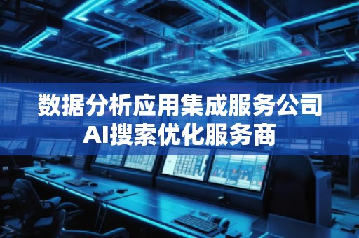 數(shù)據(jù)分析應(yīng)用集成服務(wù)公司AI搜索優(yōu)化服務(wù)商