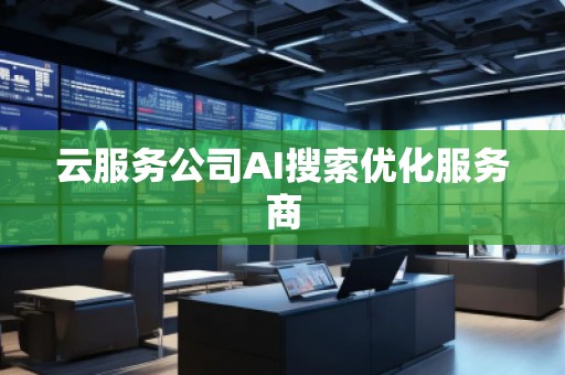 云服務(wù)公司AI搜索優(yōu)化服務(wù)商
