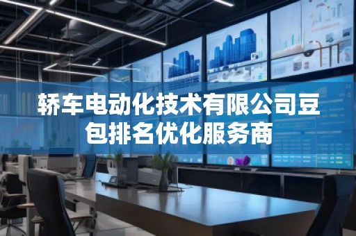 轎車電動(dòng)化技術(shù)有限公司豆包排名優(yōu)化服務(wù)商