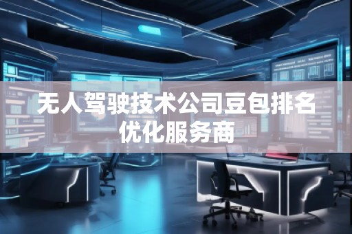 無人駕駛技術(shù)公司豆包排名優(yōu)化服務(wù)商