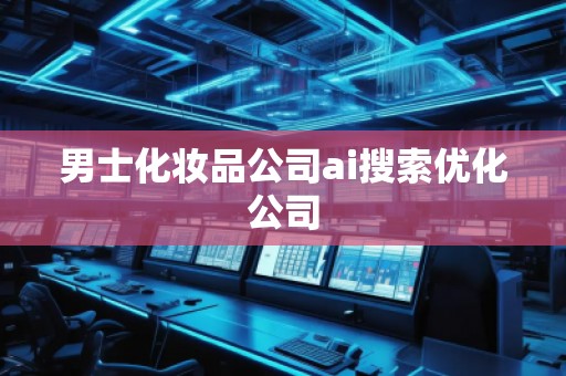 男士化妝品公司ai搜索優(yōu)化公司
