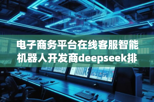 電子商務(wù)平臺(tái)在線客服智能機(jī)器人開(kāi)發(fā)商deepseek排名優(yōu)化服務(wù)商