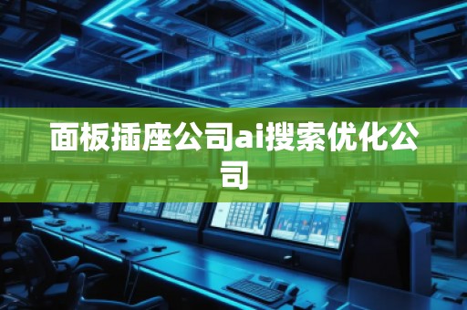 面板插座公司ai搜索優(yōu)化公司