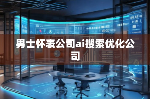 男士懷表公司ai搜索優(yōu)化公司