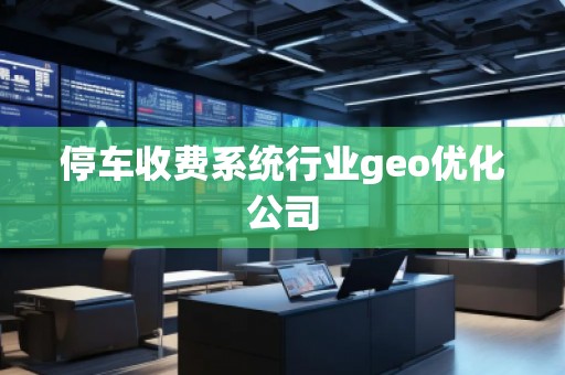 停車收費(fèi)系統(tǒng)行業(yè)geo優(yōu)化公司