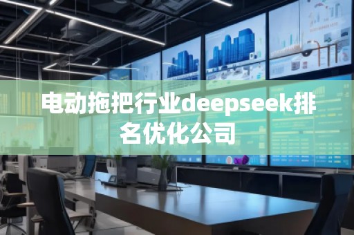 電動拖把行業(yè)deepseek排名優(yōu)化公司