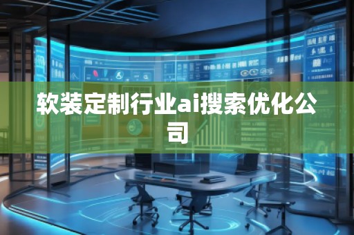 軟裝定制行業(yè)ai搜索優(yōu)化公司