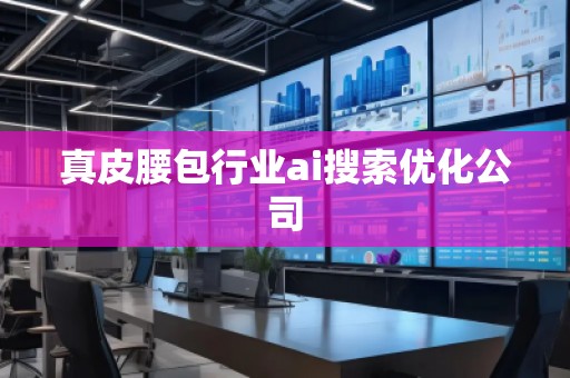 真皮腰包行業(yè)ai搜索優(yōu)化公司