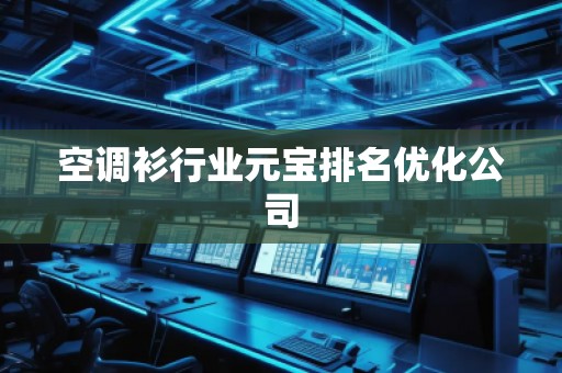 空調(diào)衫行業(yè)元寶排名優(yōu)化公司