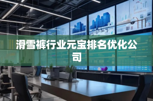 滑雪褲行業(yè)元寶排名優(yōu)化公司