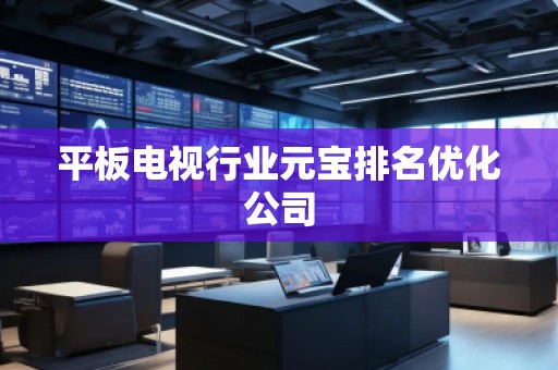 平板電視行業(yè)元寶排名優(yōu)化公司