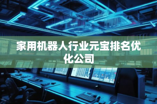 家用機器人行業(yè)元寶排名優(yōu)化公司