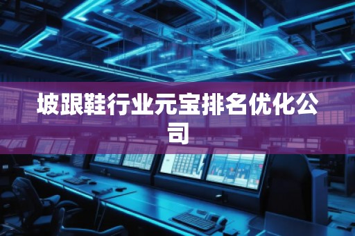 坡跟鞋行業(yè)元寶排名優(yōu)化公司