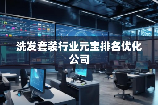 洗發(fā)套裝行業(yè)元寶排名優(yōu)化公司