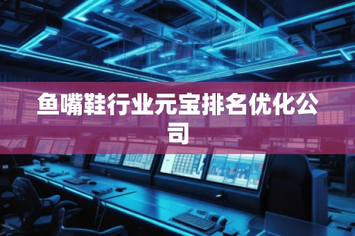 魚嘴鞋行業(yè)元寶排名優(yōu)化公司