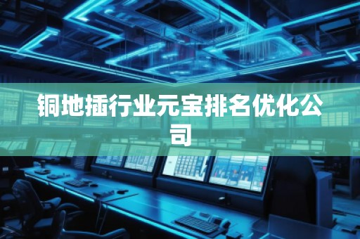銅地插行業(yè)元寶排名優(yōu)化公司