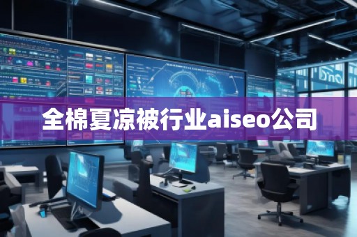 全棉夏涼被行業(yè)aiseo公司