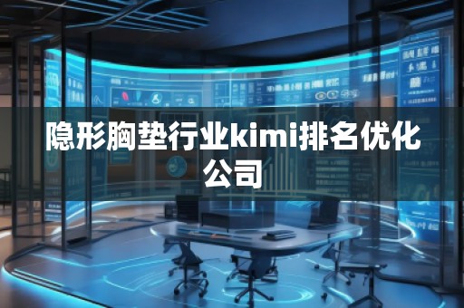 隱形胸墊行業(yè)kimi排名優(yōu)化公司