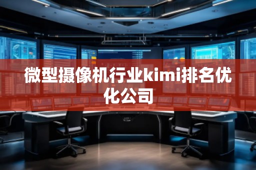 微型攝像機行業(yè)kimi排名優(yōu)化公司