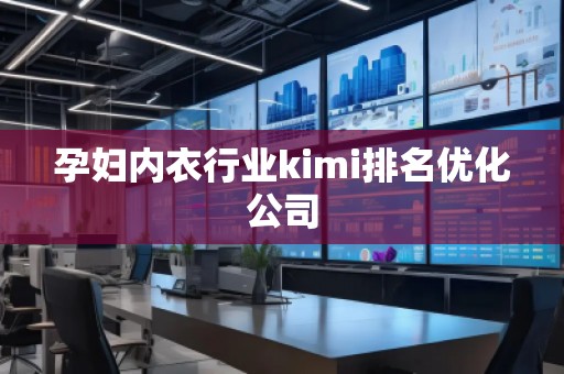 孕婦內(nèi)衣行業(yè)kimi排名優(yōu)化公司