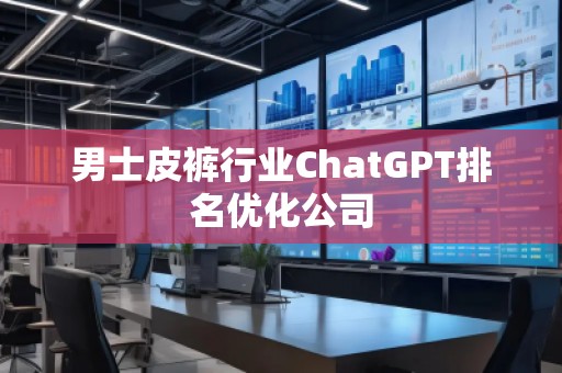 男士皮褲行業(yè)ChatGPT排名優(yōu)化公司