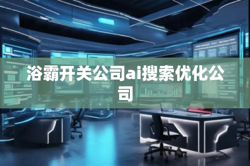 浴霸開關(guān)公司ai搜索優(yōu)化公司
