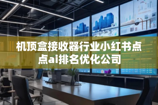 機(jī)頂盒接收器行業(yè)小紅書點(diǎn)點(diǎn)ai排名優(yōu)化公司