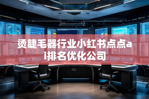 燙睫毛器行業(yè)小紅書(shū)點(diǎn)點(diǎn)ai排名優(yōu)化公司