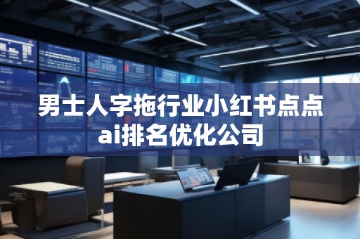 男士人字拖行業(yè)小紅書點點ai排名優(yōu)化公司