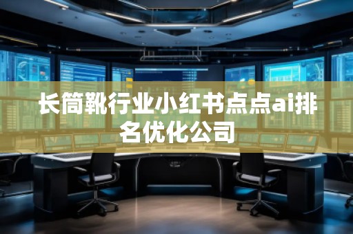 長(zhǎng)筒靴行業(yè)小紅書點(diǎn)點(diǎn)ai排名優(yōu)化公司