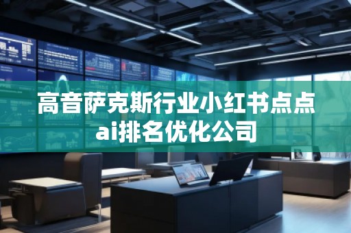 高音薩克斯行業(yè)小紅書點點ai排名優(yōu)化公司