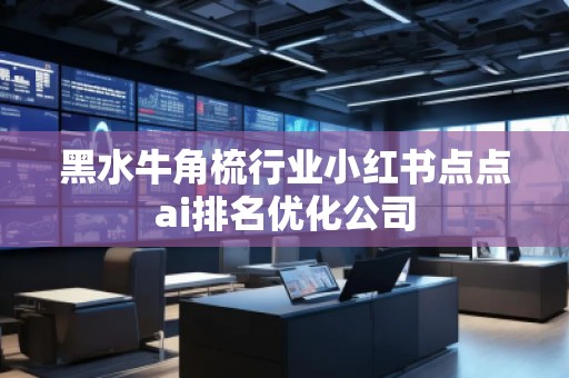 黑水牛角梳行業(yè)小紅書點點ai排名優(yōu)化公司