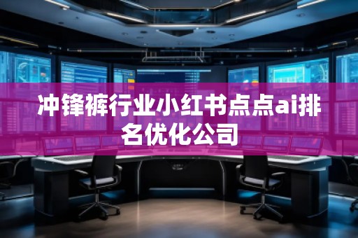 沖鋒褲行業(yè)小紅書點點ai排名優(yōu)化公司
