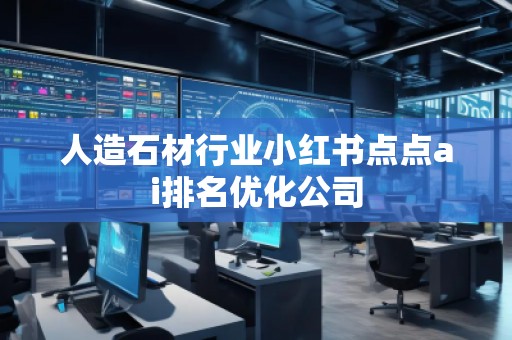 人造石材行業(yè)小紅書(shū)點(diǎn)點(diǎn)ai排名優(yōu)化公司
