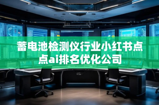 蓄電池檢測儀行業(yè)小紅書點點ai排名優(yōu)化公司