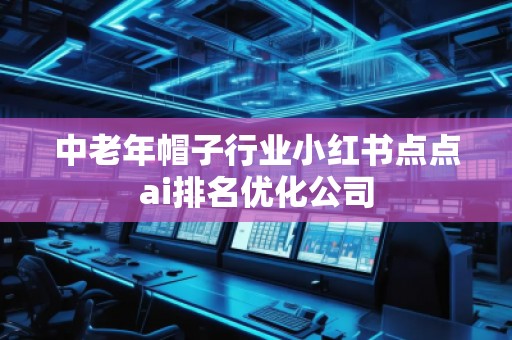 中老年帽子行業(yè)小紅書點點ai排名優(yōu)化公司
