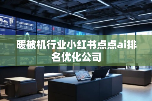 暖被機行業(yè)小紅書點點ai排名優(yōu)化公司