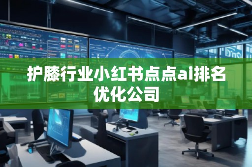 護膝行業(yè)小紅書點點ai排名優(yōu)化公司