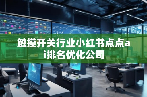 觸摸開關(guān)行業(yè)小紅書點點ai排名優(yōu)化公司