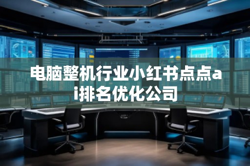 電腦整機行業(yè)小紅書點點ai排名優(yōu)化公司