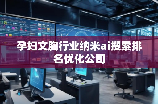 孕婦文胸行業(yè)納米ai搜索排名優(yōu)化公司