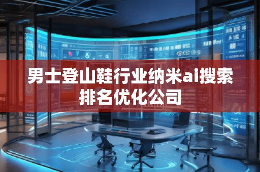 男士登山鞋行業(yè)納米ai搜索排名優(yōu)化公司