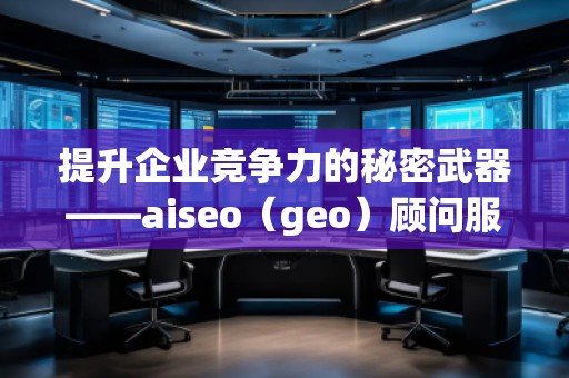 提升企業(yè)競爭力的秘密武器——aiseo（geo）顧問服務(wù)
