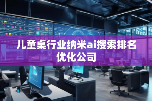 兒童桌行業(yè)納米ai搜索排名優(yōu)化公司