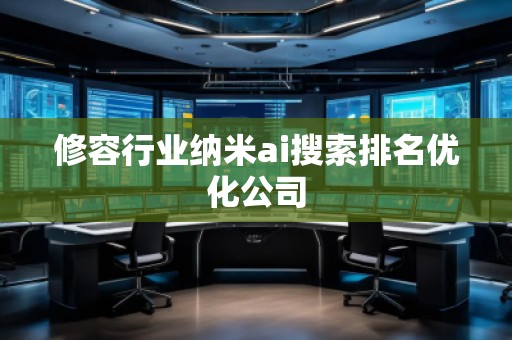 修容行業(yè)納米ai搜索排名優(yōu)化公司