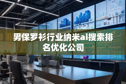 男保羅衫行業(yè)納米ai搜索排名優(yōu)化公司